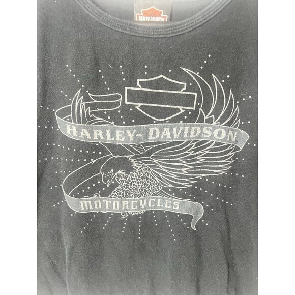 Vintage Womens Allentown Pa  Harley Davidson  Tank Top Shirt L.     J - Picture 2 of 6